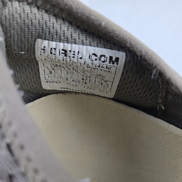 Sorel Kinetic Breakthru Lace Up Sneakers Womens Size 9.5 Olive Green Neon Yellow - Picture 12 of 16